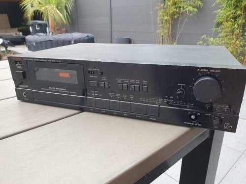 Luxe Auto Reverse Stereo Cassette Deck Luxman K 105...., Ophalen of Verzenden, Enkel, Overige merken, Tiptoetsen