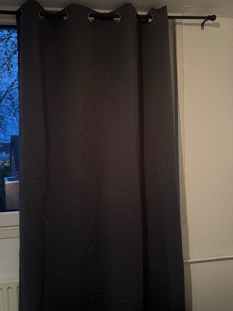 verduisterend gordijn, Ophalen, Overige merken, Verduisterend, Fluweel