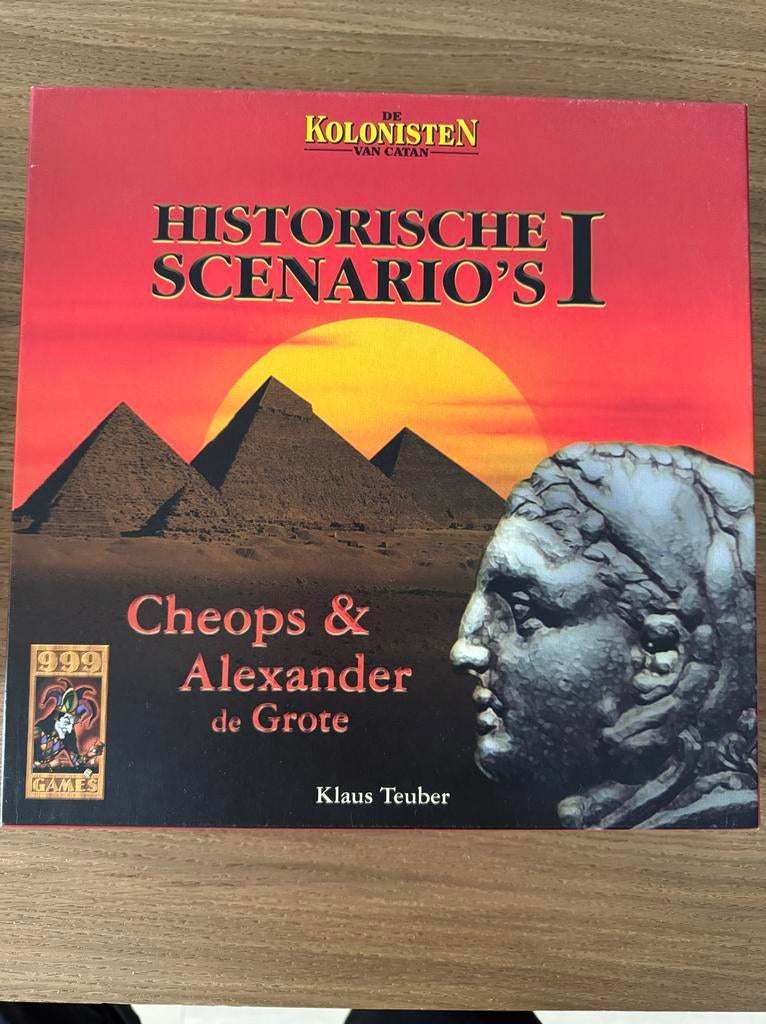 Kolonisten van Catan Historische Scenario’s 1, Drie of vier spelers, Ophalen of Verzenden, Zo goed als nieuw