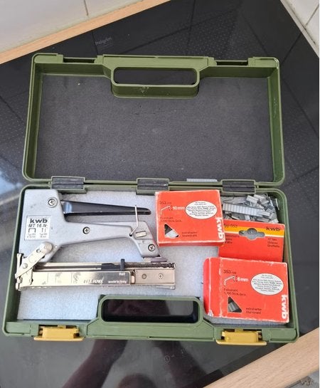 Profitack handtacker te koop!, Ophalen of Verzenden, Gebruikt, Tacker/nietmachine