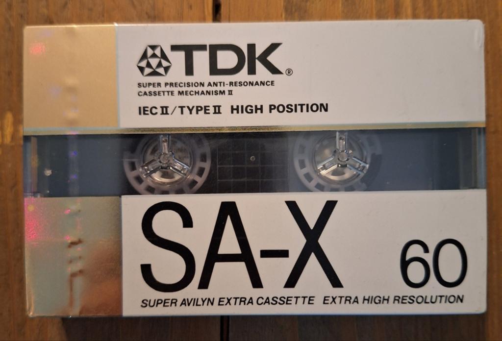 1 x TDK SA-X 60 Chrome | Nieuw | EMG MC, Overige genres, 1 bandje, Ophalen of Verzenden, Nieuw in verpakking