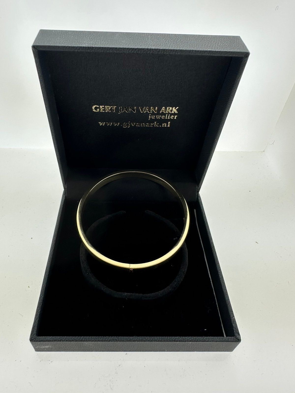 14 karaat gouden slavenarmband – 24,94 gram – zgan., Sieraden, Tassen en Uiterlijk, Armbanden, Ophalen of Verzenden, Zo goed als nieuw