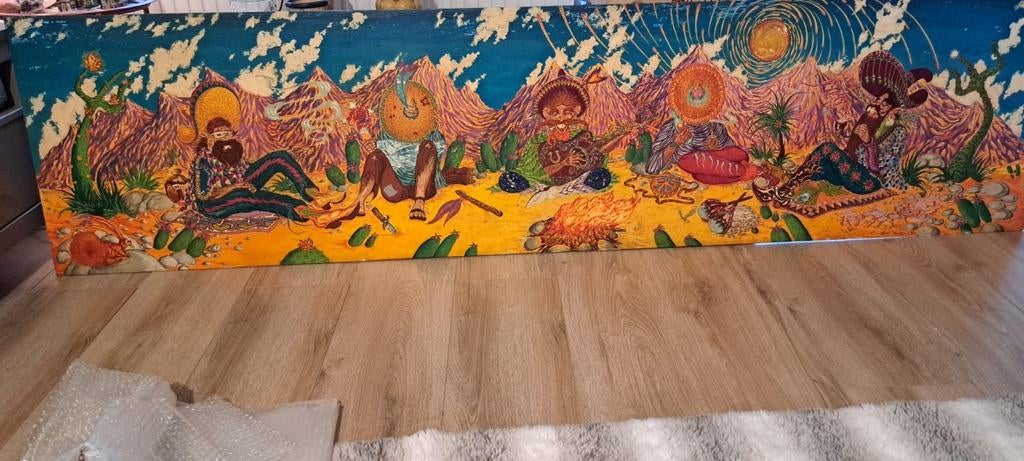 Schilderij vintage , Bob Massey, Antiek en Kunst, Ophalen