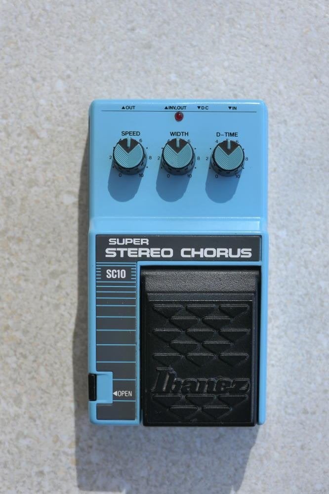 Ibanez SC10 Super Stereo Chorus Made in Japan 1988, Muziek en Instrumenten, Effecten, Ophalen of Verzenden, Zo goed als nieuw