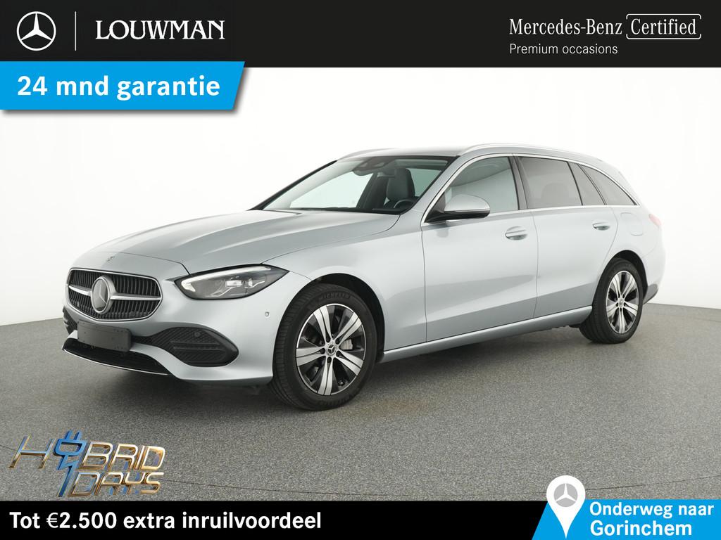 Mercedes-Benz C-Klasse Estate 300 e Plug-In Hybride Trekhaak, Auto's, Mercedes-Benz, Automaat, 12 maanden, Achterwielaandrijving