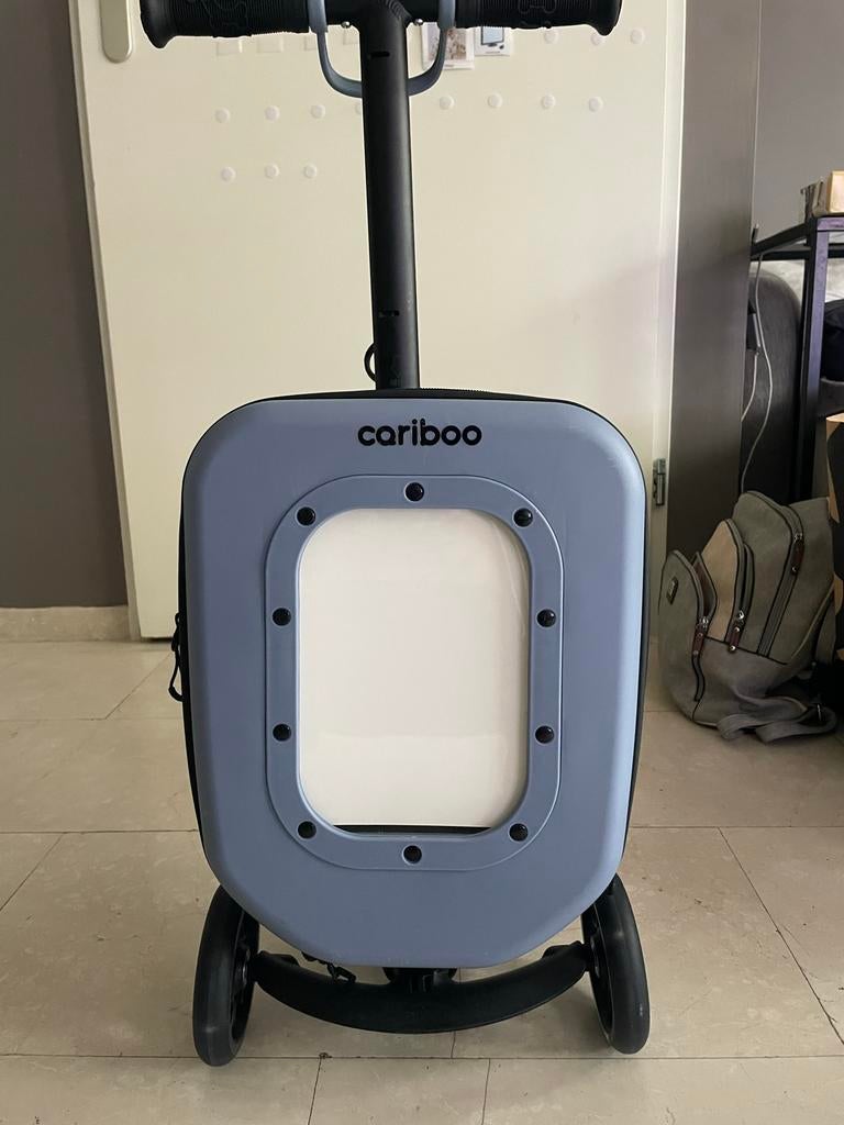 Cariboo Reisstep met koffer - Ideaal voor kinderen!, Ophalen of Verzenden, Zo goed als nieuw