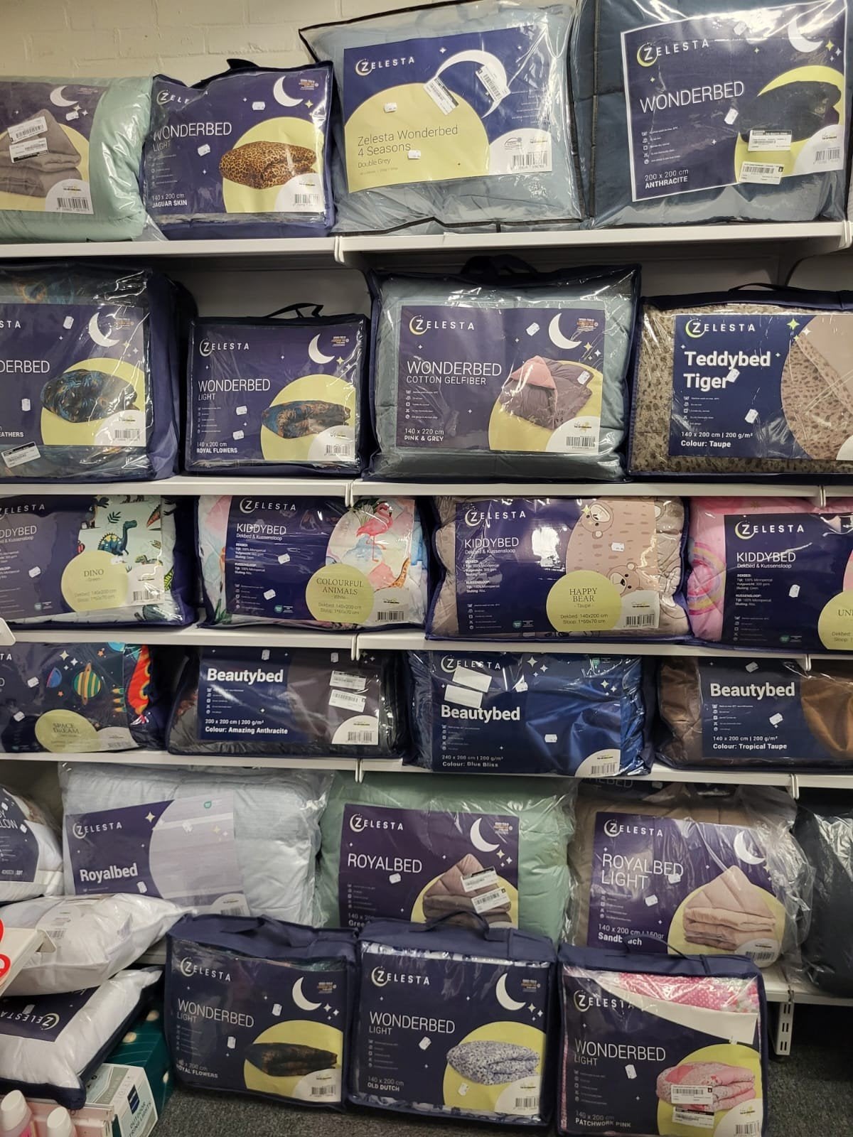 uitwasbare dekbedden zelesta HappyBed  sleeptime, Zelesta, Overige kleuren, Dubbelzijdig bruikbaar, Overige maten