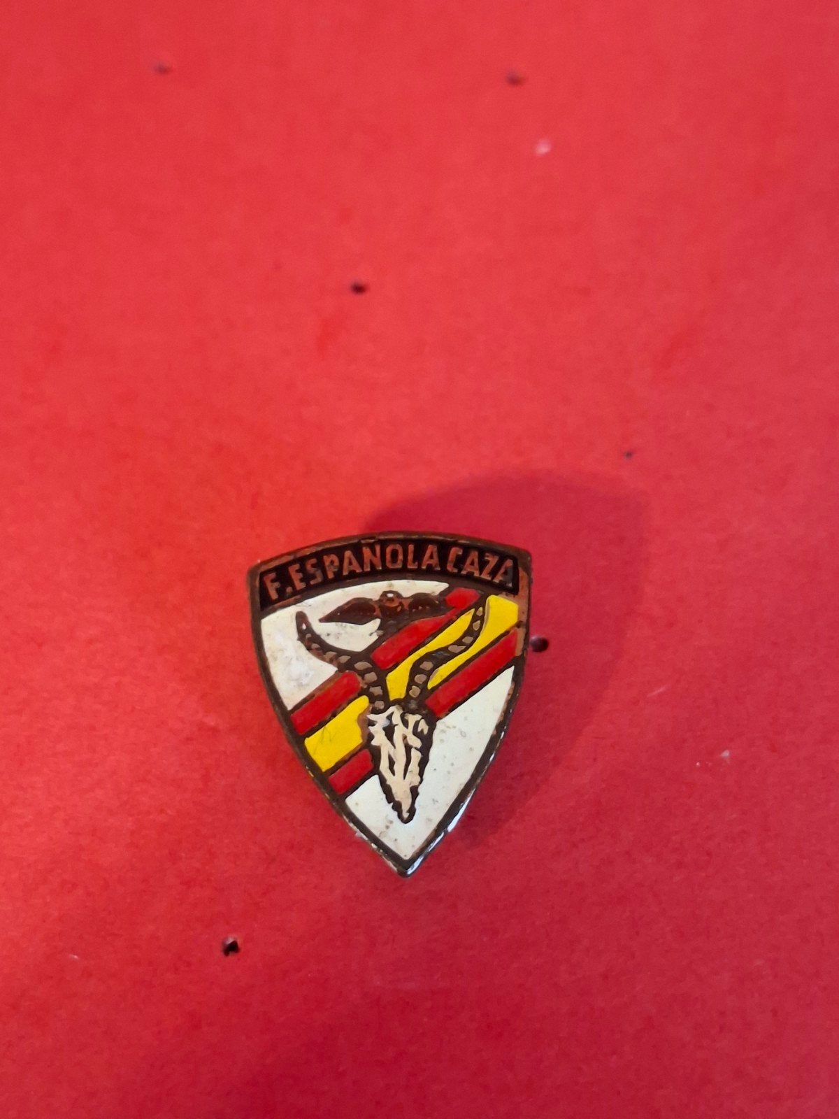 KNOOPSSPELD SPAANSE JACHTFEDERATIE, Ophalen of Verzenden, Gebruikt, Sport