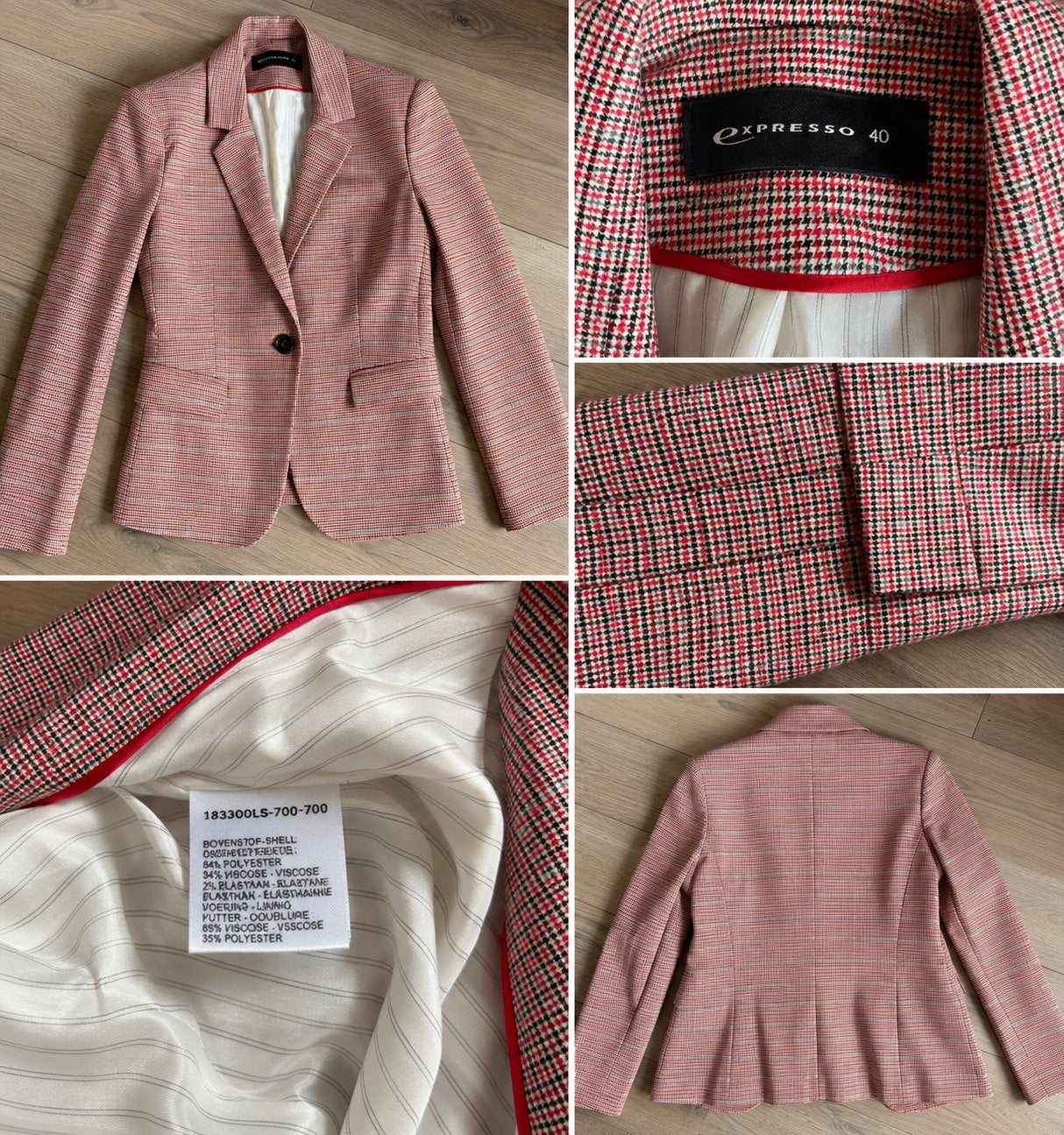 Exspresso blazer maat 40, Maat 38/40 (M), Ophalen of Verzenden, Zo goed als nieuw, Jasje