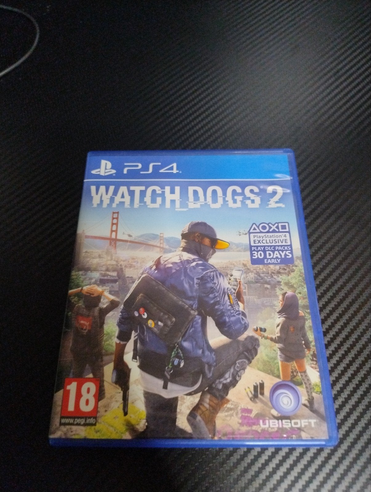 Watch Dogs 2 PS4 (ook speelbaar op PS5), Online, Vanaf 18 jaar, 1 speler, Zo goed als nieuw
