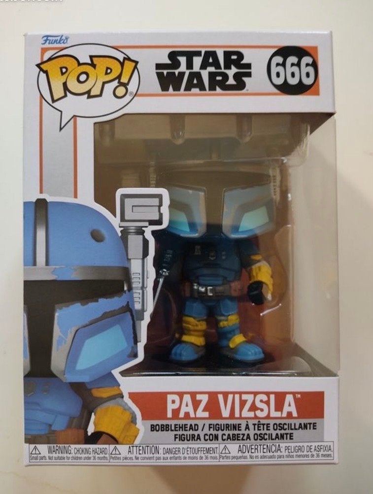 Funko Pop! Star Wars: Paz Vizsla #666, Ophalen, Nieuw