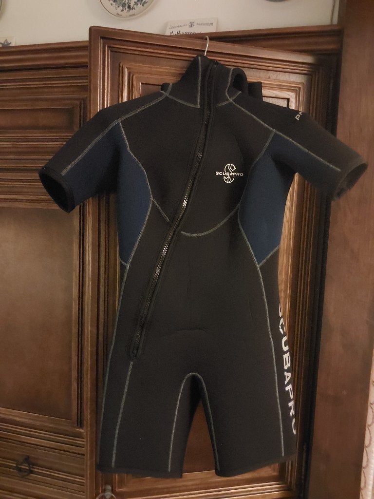 Scubapro shorty dames m, Ophalen of Verzenden, Zo goed als nieuw, Duikpak