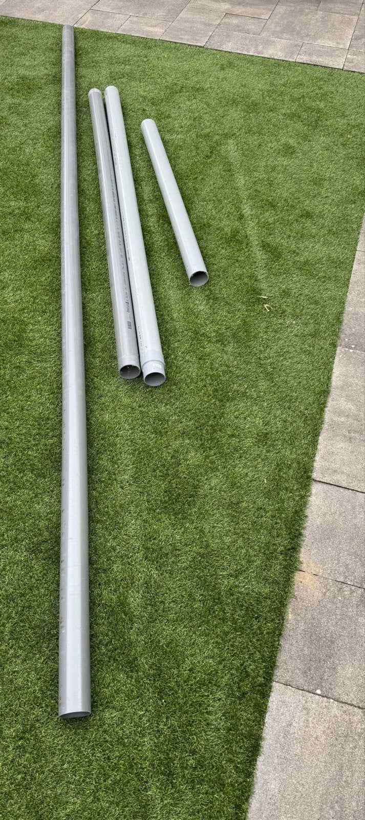 Diverse PVC afvoerbuizen, Doe-het-zelf en Verbouw, Buizen en Afvoer, Ophalen, Afvoer, Pvc, 2 tot 4 meter