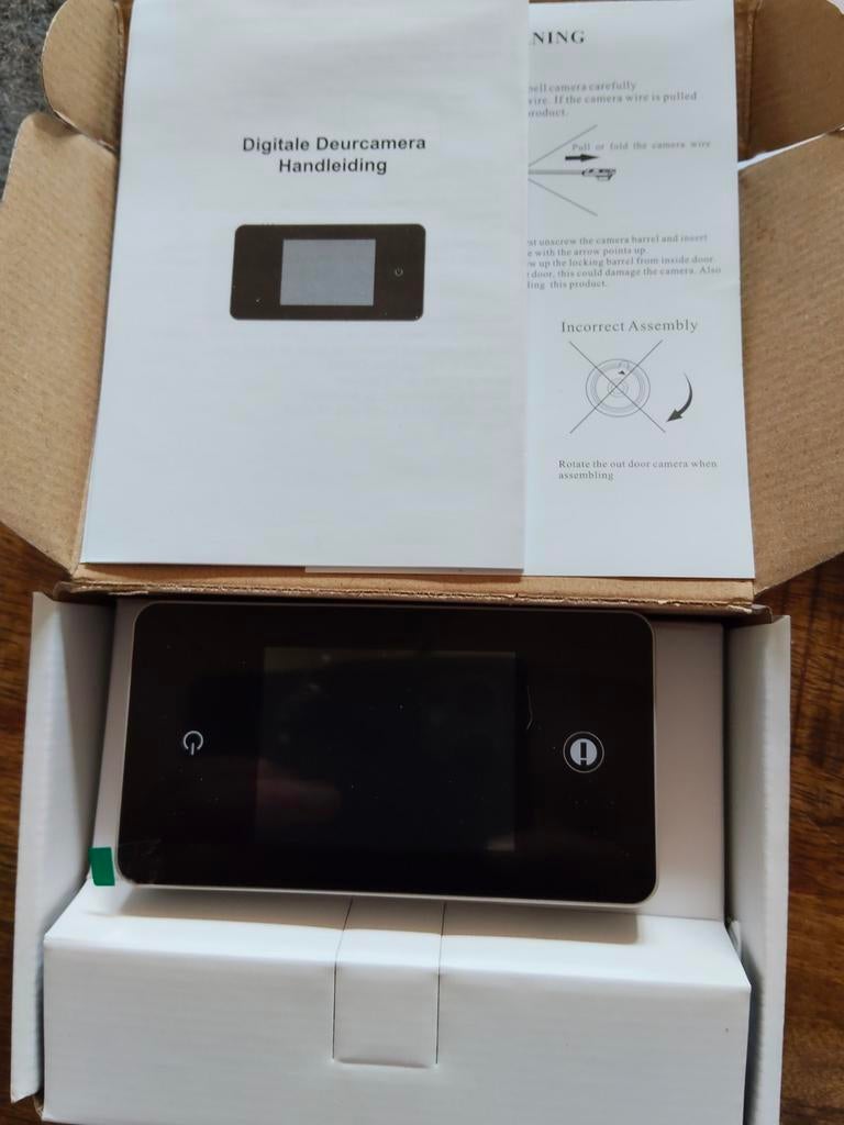 Deurspion digitaal, Huis en Inrichting, Deurbellen, Ophalen of Verzenden, Nieuw