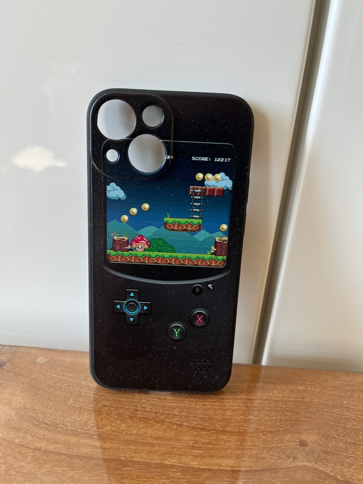 iPhone hoesje met ingebouwde retro gameconsole, Telecommunicatie, Kunststof, Overige merken, Nieuw, Hoesje of Tasje