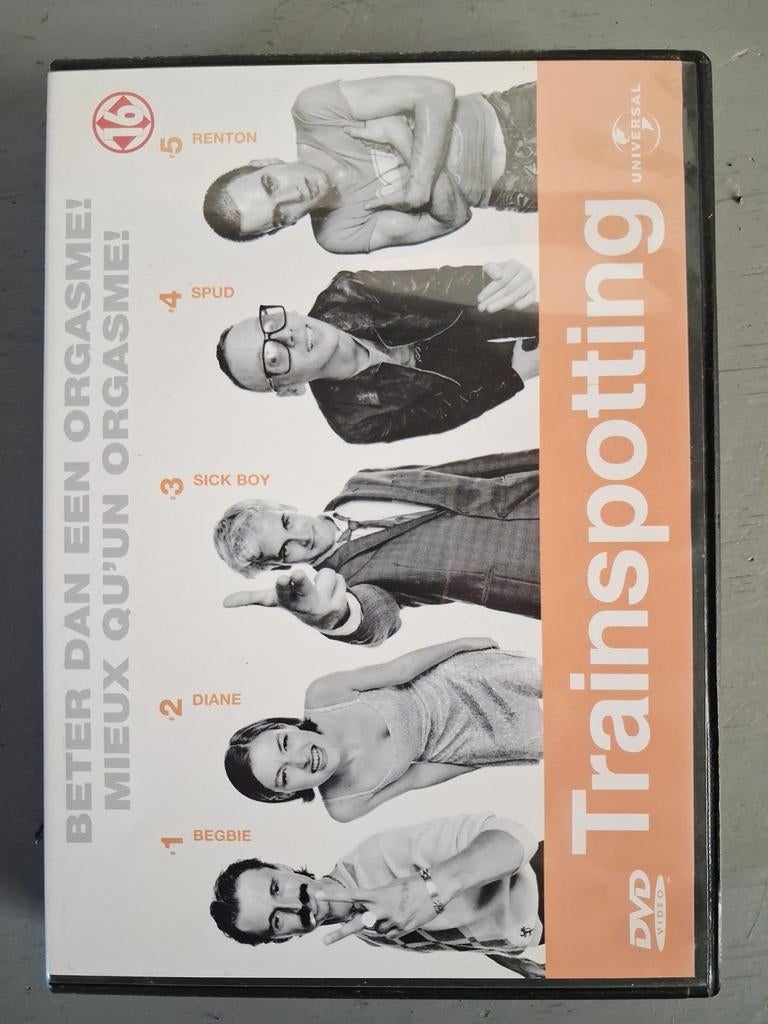 Trainspotting DVD - Klassieke Film, Vanaf 16 jaar, Ophalen of Verzenden, Gebruikt
