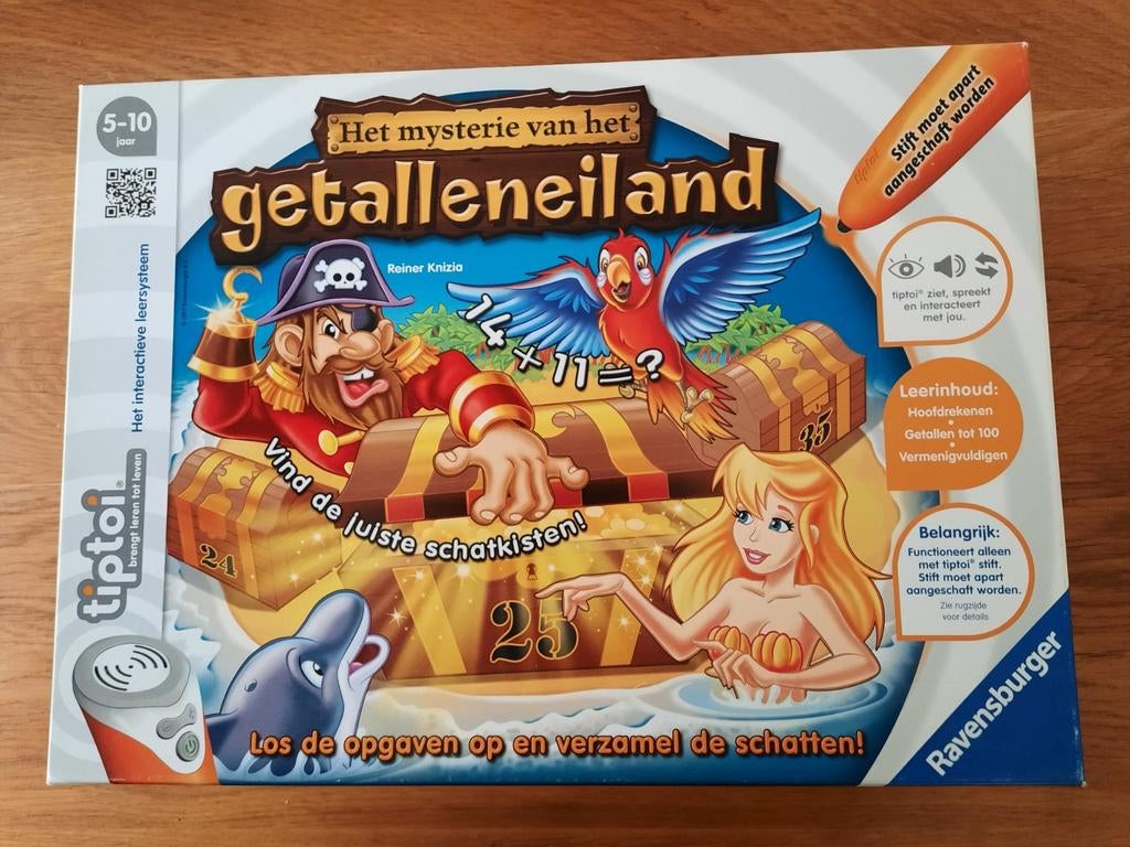 Tiptoi Spellen - Getalleneiland, Mijn Lichaam, Kinderen en Baby's, Speelgoed | Educatief en Creatief, Ophalen of Verzenden, Zo goed als nieuw