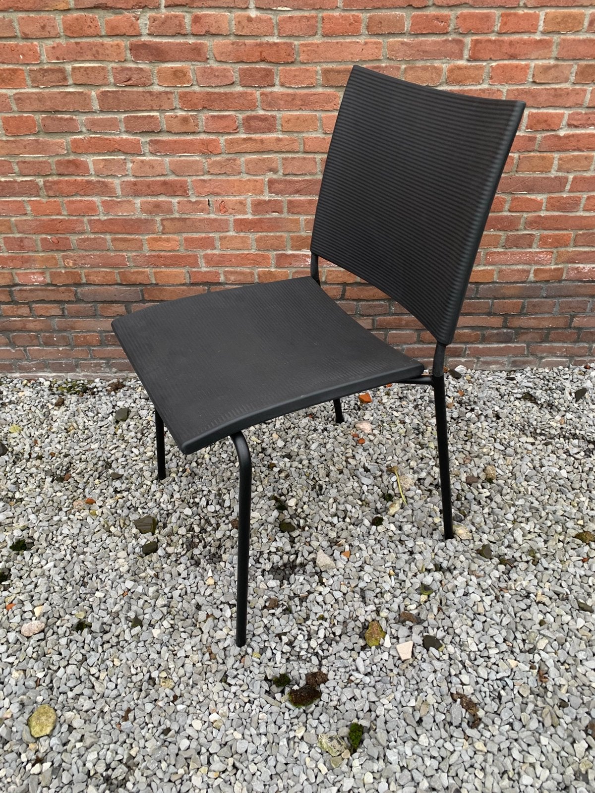 Spira; zwarte design stoel van Lammhults, Ophalen, Zo goed als nieuw