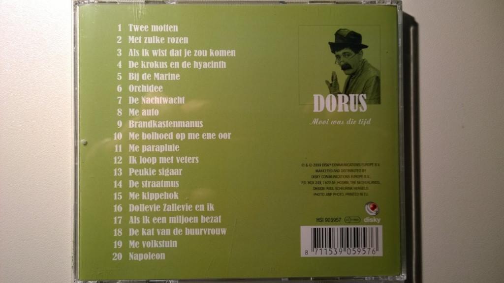 Dorus - Mooi Was Die Tijd, Ophalen of Verzenden, Zo goed als nieuw, Levenslied of Smartlap