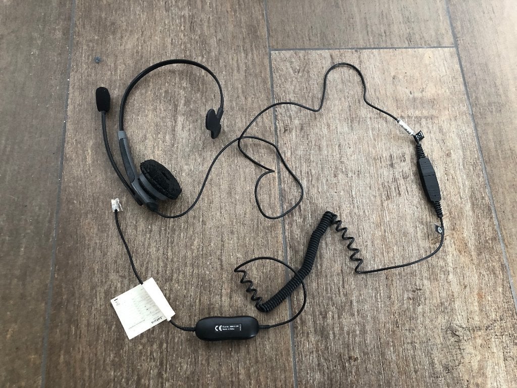 Jabra GN2000 Mono Quickdisconnect Headset ODHA2168, Ophalen of Verzenden, Gebruikt