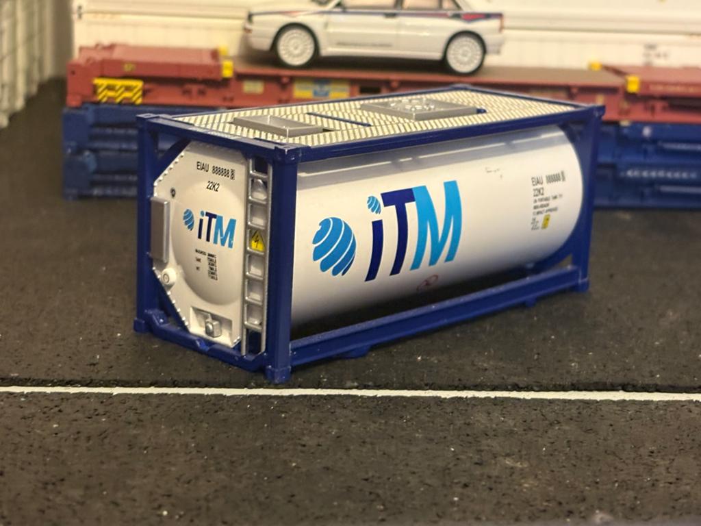 Itm tank container no tekno, Ophalen of Verzenden, Zo goed als nieuw, Bus of Vrachtwagen, Tekno