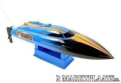 Speedboot-RC V-Boot Warrior 2,4 GHz 42cm RTR, Ophalen of Verzenden, Nieuw