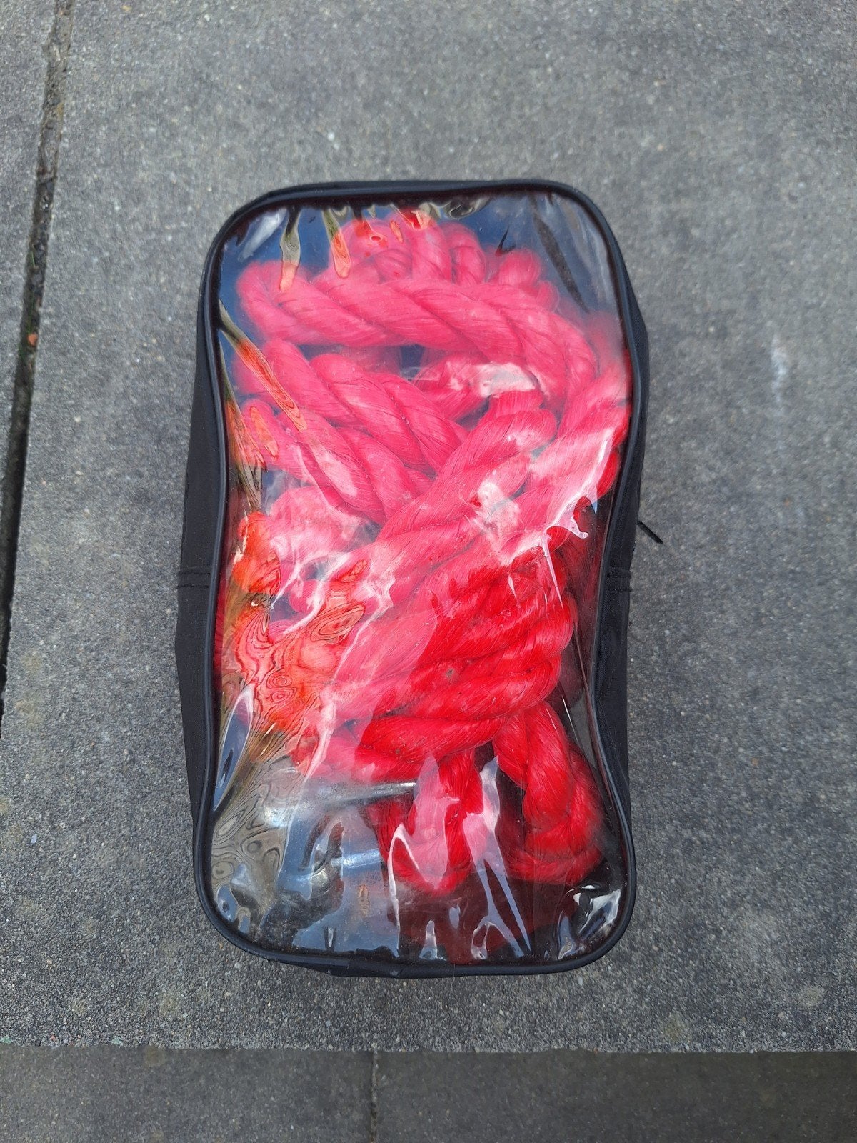 Sleeptouw - Rood, in handige opbergtas, Auto diversen, Auto-accessoires, Ophalen of Verzenden