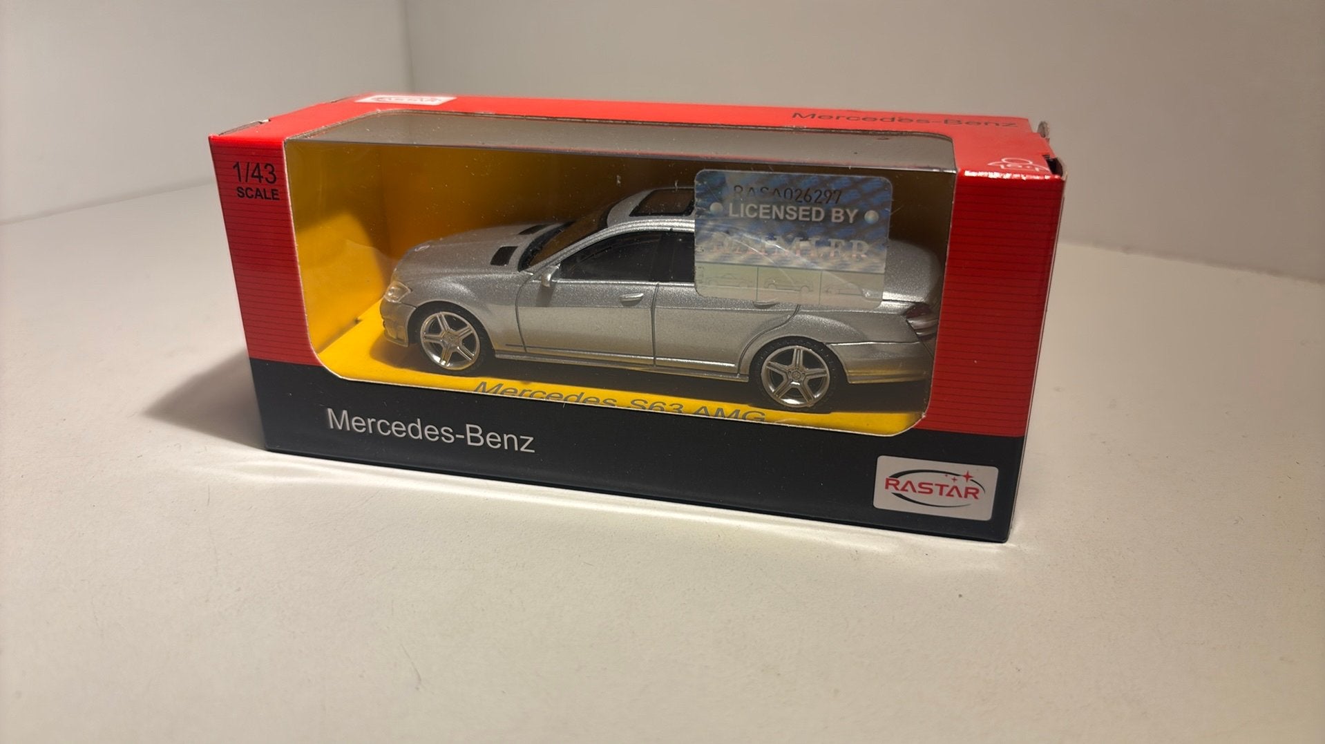 Mercedes s63 amg rastar 1.43, Overige merken, Auto, Ophalen of Verzenden, A