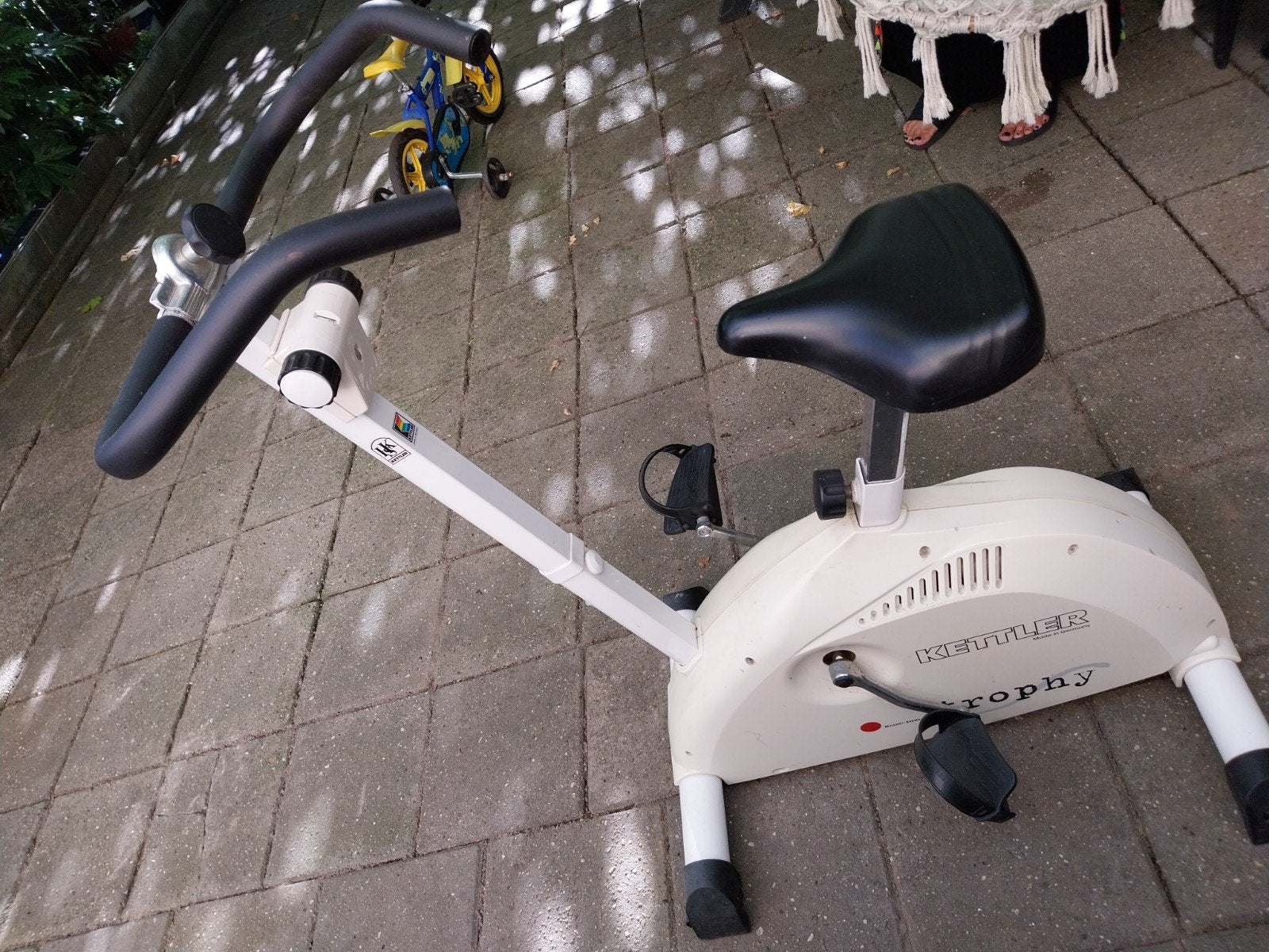 Kettler Hometrainer Trophy - Gebruikt, Gebruikt, Ophalen of Verzenden, Metaal, Benen