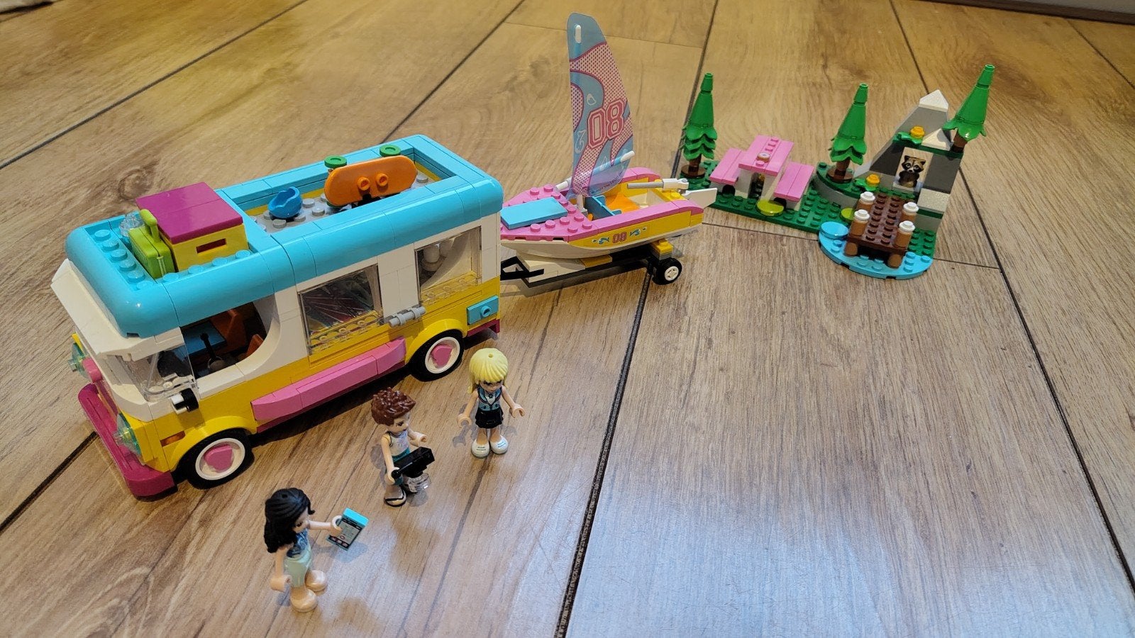 Lego Friends 41681 Camper, Gebruikt, Lego, Friends, Ophalen of Verzenden