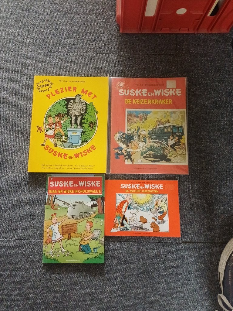 Suske en Wiske, Gelezen, Willy Vandersteen, Ophalen of Verzenden, Meerdere stripboeken