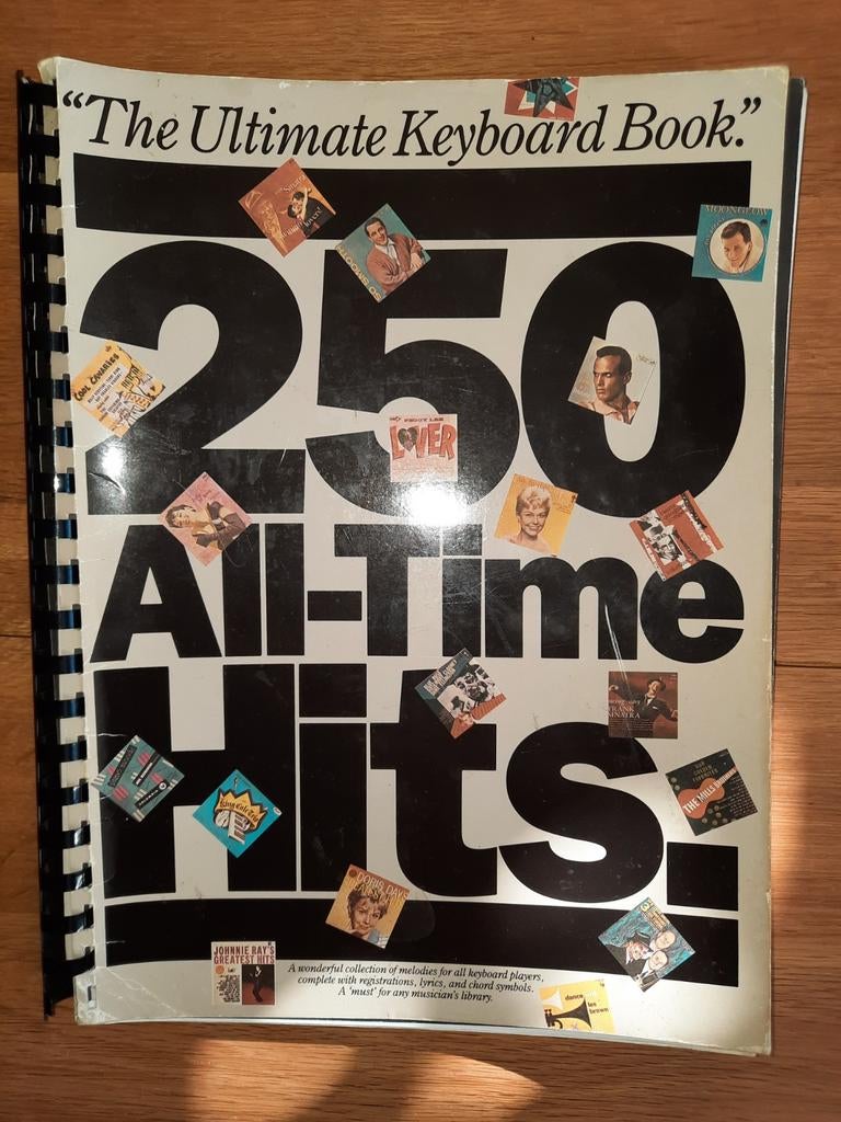 Keyboard-250 All Time Hits: The Ultimate Keyboard Book-MOOI, Gebruikt, Ophalen of Verzenden, Artiest of Componist, Keyboard