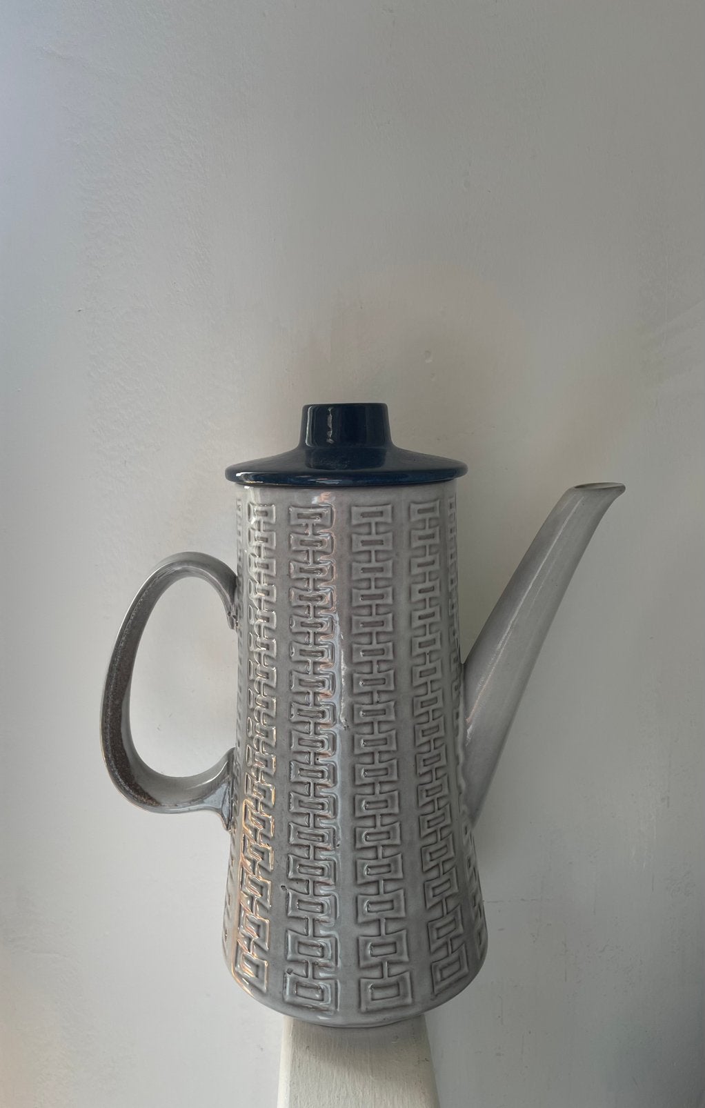 Vintage 60 Ceramano Karl Leutner koffiepot – West Germany –, Ophalen of Verzenden