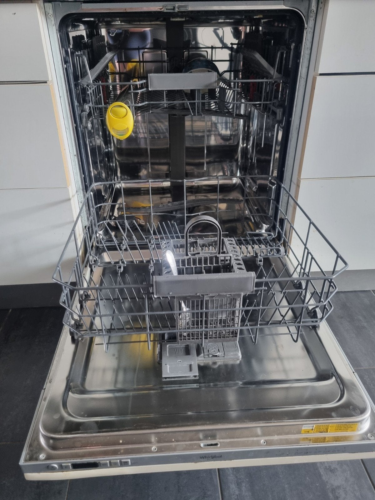Whirlpool inbouw vaatwasser 60cm breed the 6th Sense, Witgoed en Apparatuur, Vaatwasmachines, Ophalen, Gebruikt, 60 cm of meer