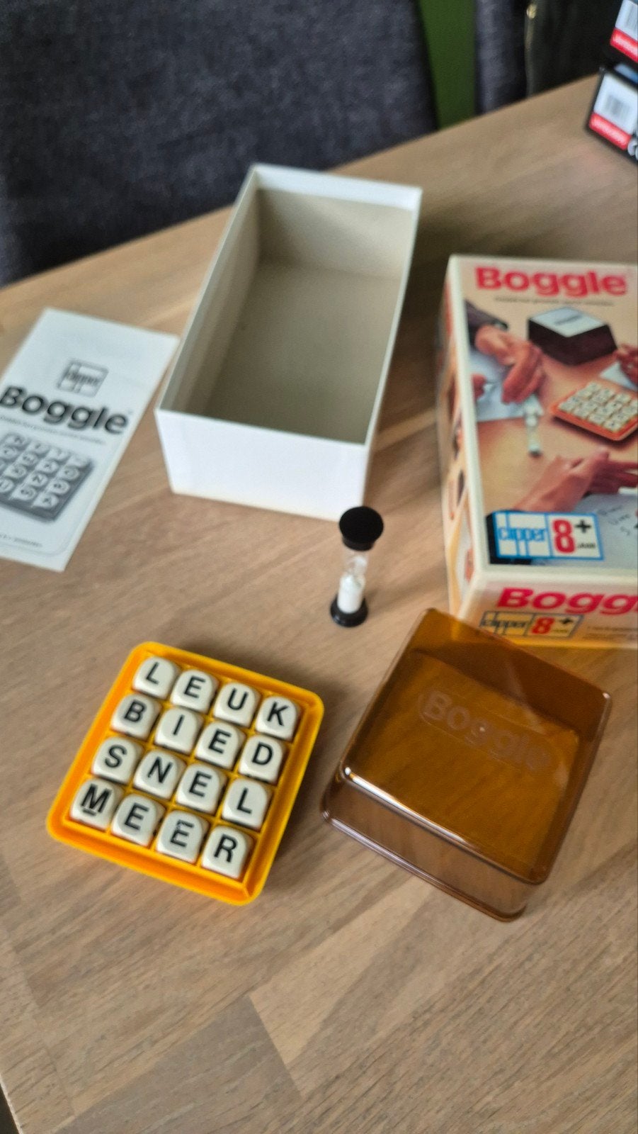 Boggle - Vintage Woordspel van Clipper Games, Hobby en Vrije tijd, Vijf spelers of meer, Ophalen of Verzenden, Gebruikt, Clipper Games