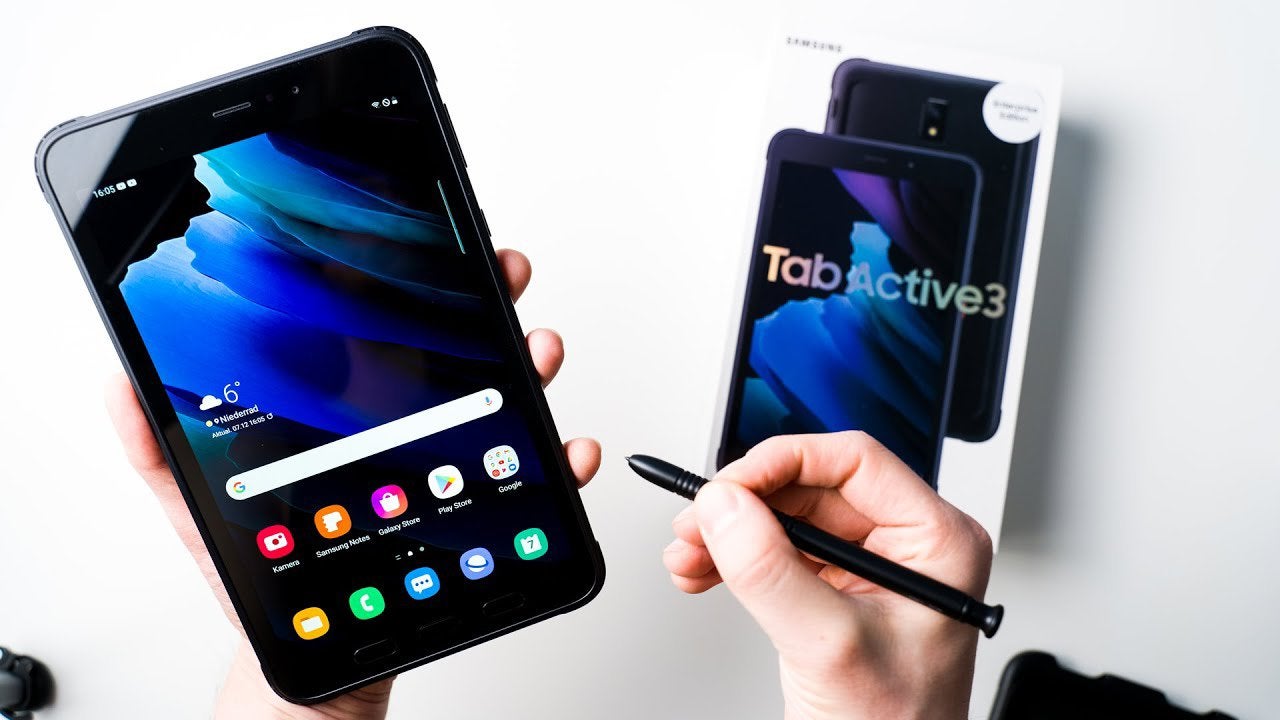 Samsung Tab Active 3 - 64Gb - SIM - SM-T575, Computers en Software, 8 inch, Zo goed als nieuw, Wi-Fi en Mobiel internet, Sm-t575