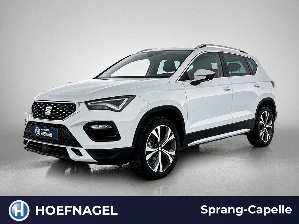 Seat Ateca 1.5 TSI Xperience | Adaptive Cruise | CarPlay | S, Stof, 4 cilinders, Ateca, Wit