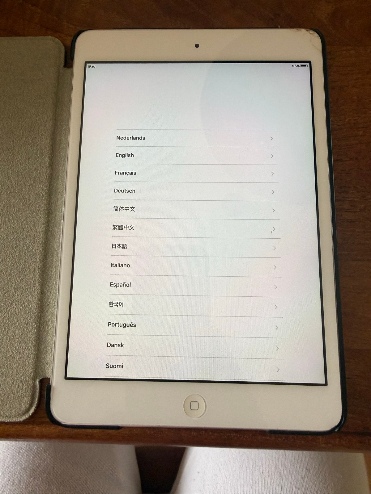 Apple iPad Mini 1 (Wi-Fi, 16GB) - Wit/Zilver, Computers en Software, Gebruikt, Wit, Ophalen of Verzenden, 7 inch of minder