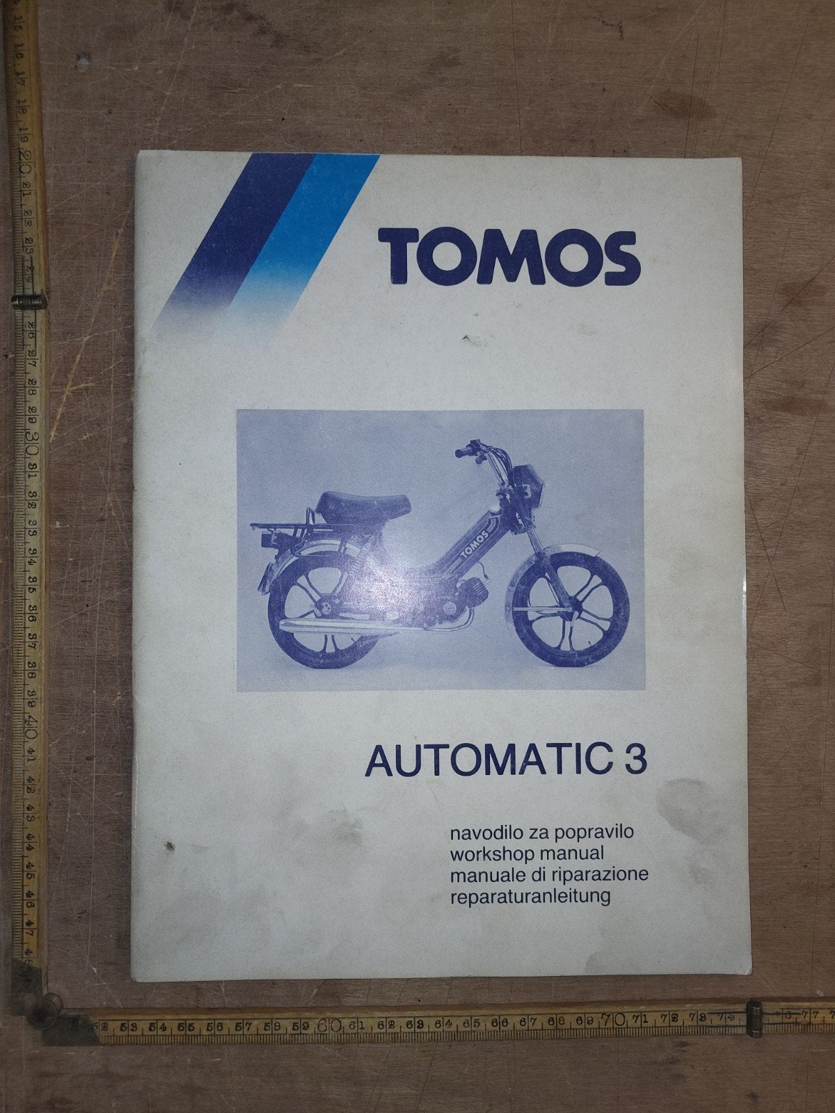 Werkplaats handboek Tomos Automatic 3, Ophalen of Verzenden