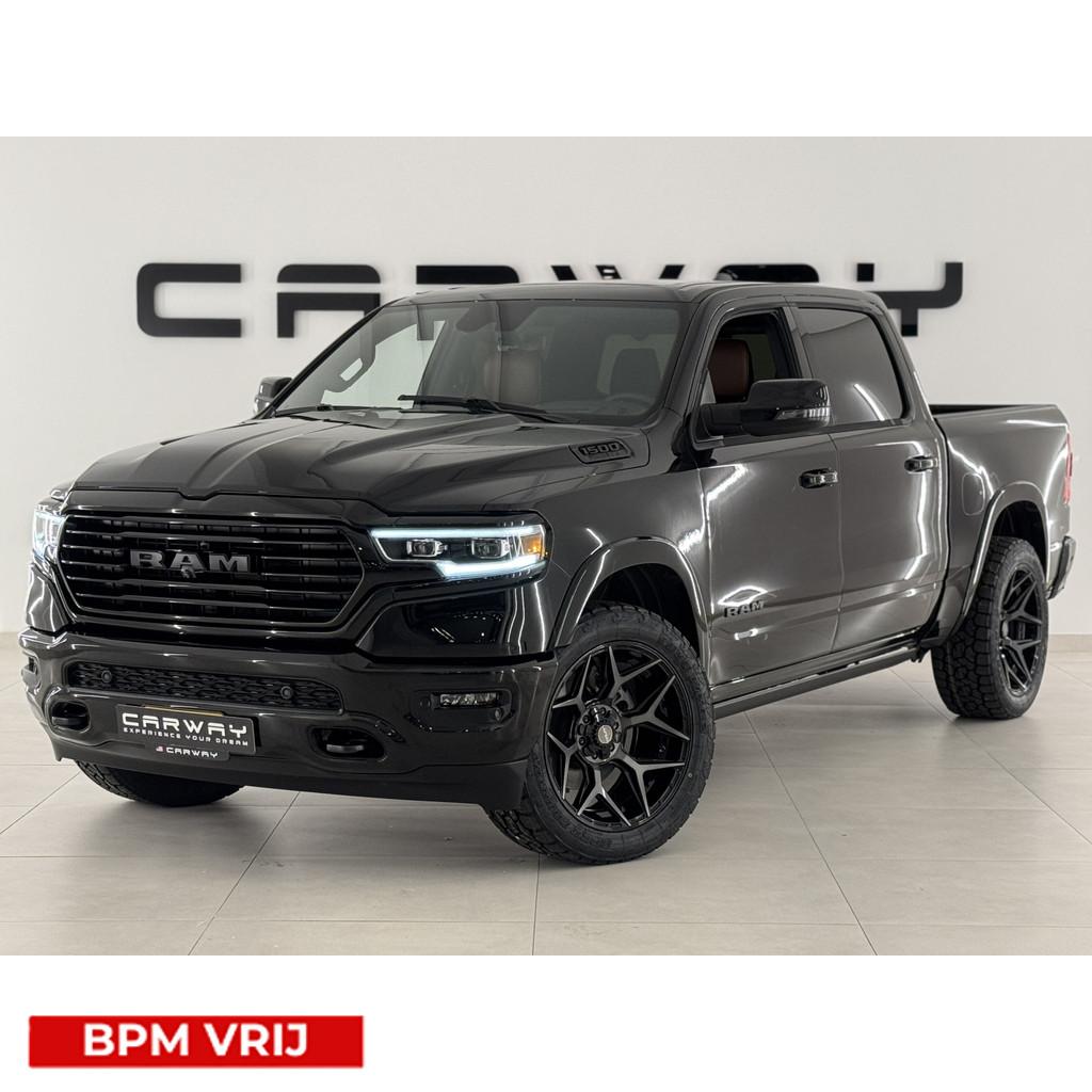 Dodge Ram 1500 5.7 V8 Longhorn Limited (bj 2024), Automaat, 5654 cc, 402 pk, Zwart