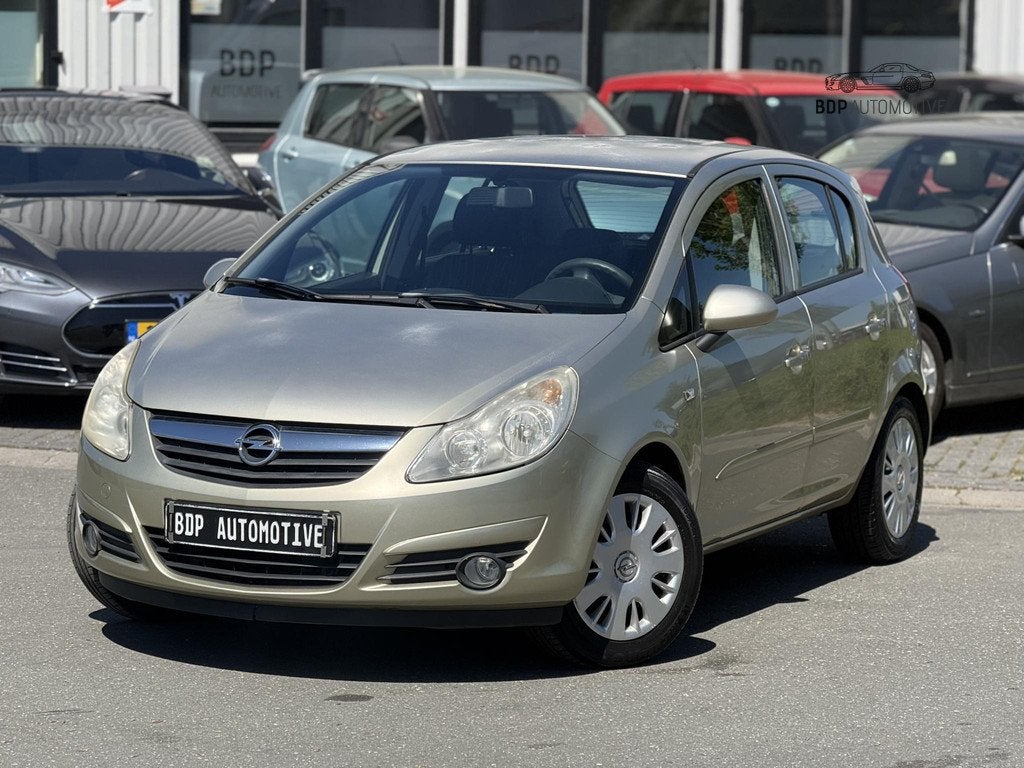 Opel Corsa 1.2-16V Enjoy 1ste Eigenaar | Lage km stand, Auto's, Opel, Voorwielaandrijving, Stof, Gebruikt, 4 cilinders