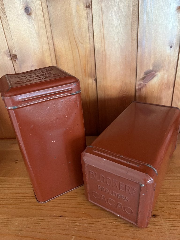 Blikken Blooker’s Daalders Cacao, Ophalen, Gebruikt, Overige, Overige merken