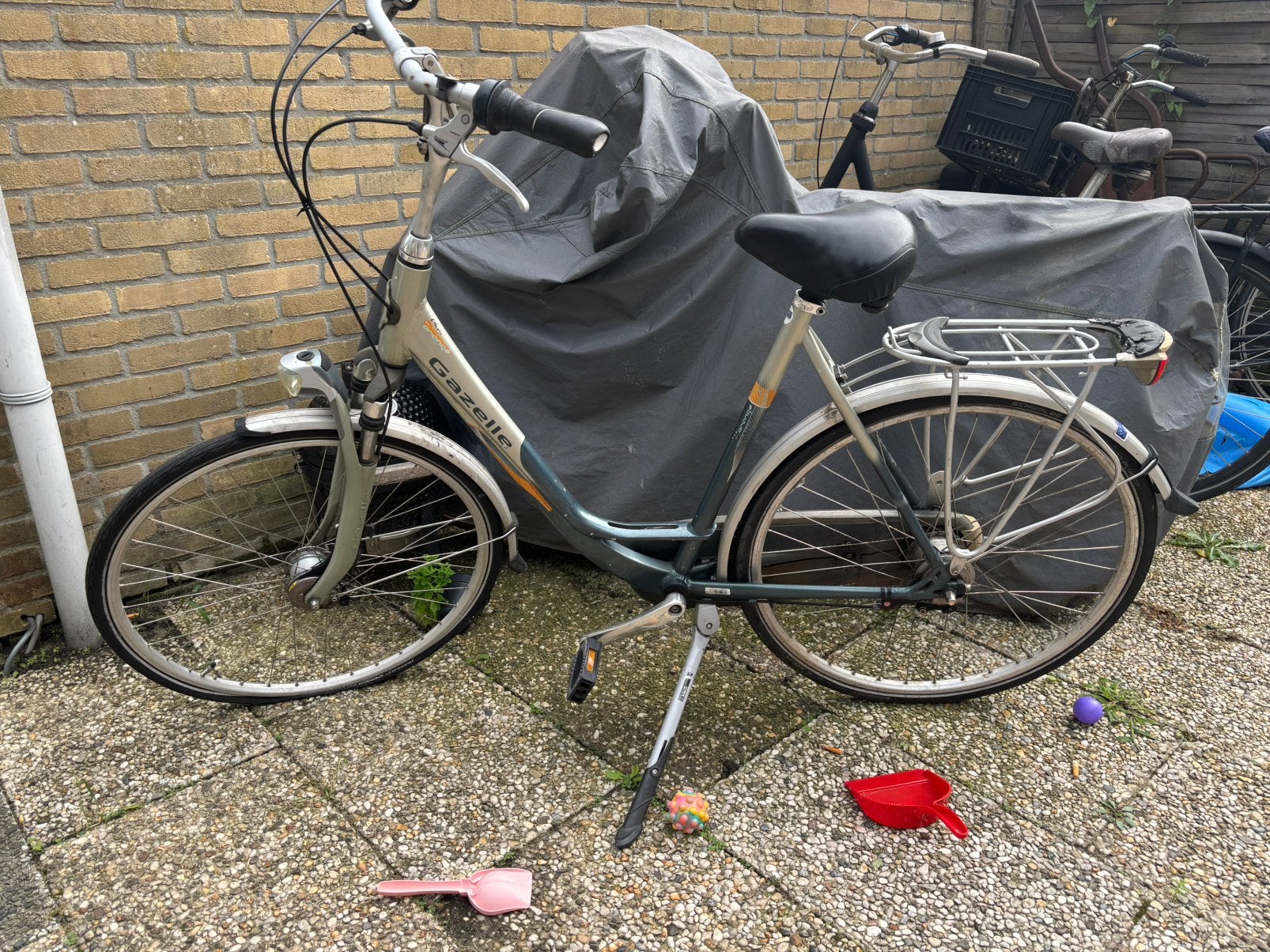 Gazelle orange opknapper, Ophalen, Zo goed als nieuw