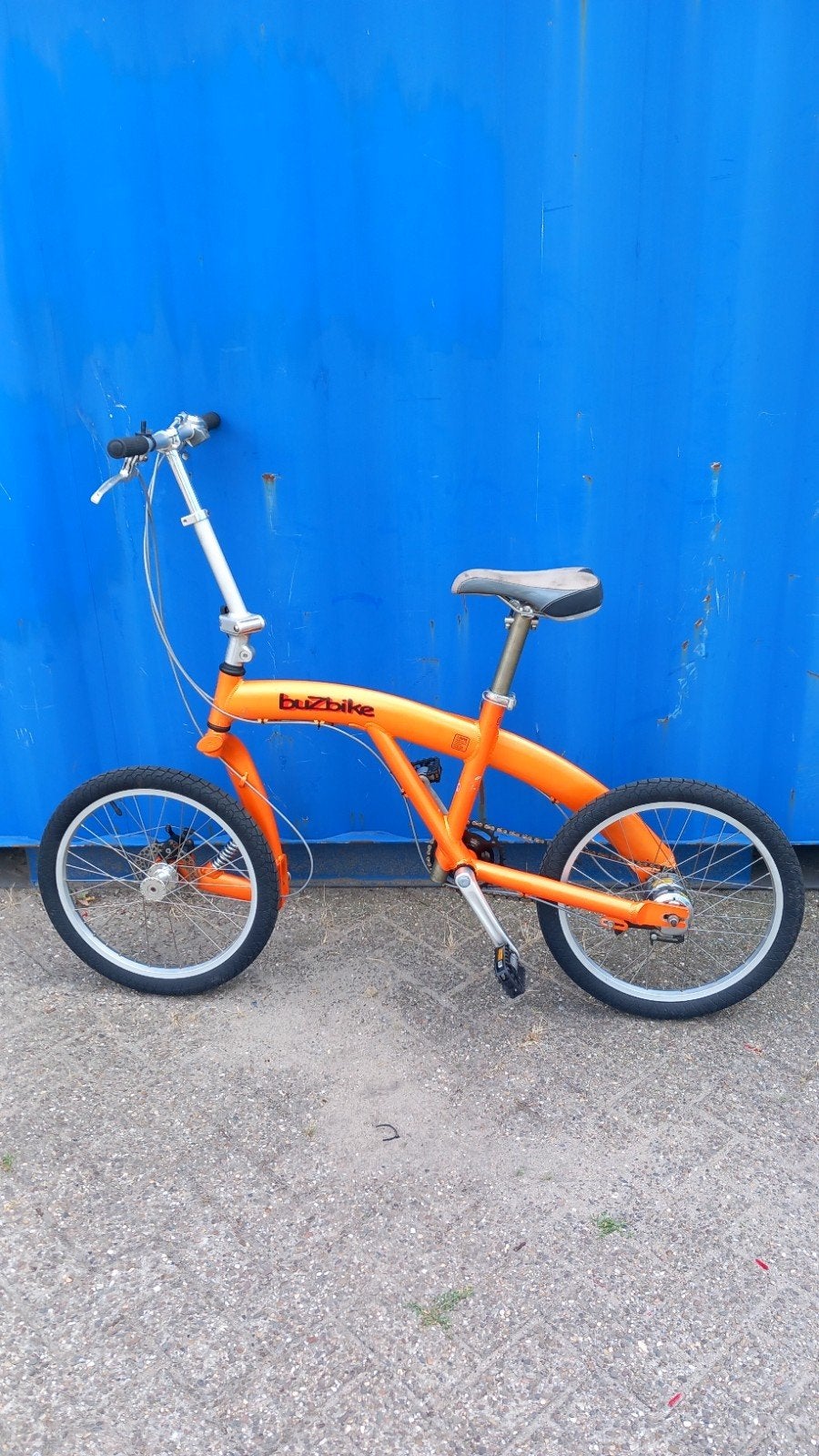 Buzbike vouwfiets - Ideaal voor in de trein!, Fietsen en Brommers, Velgrem, Versnellingen, Zo goed als nieuw, 18 tot 20 inch