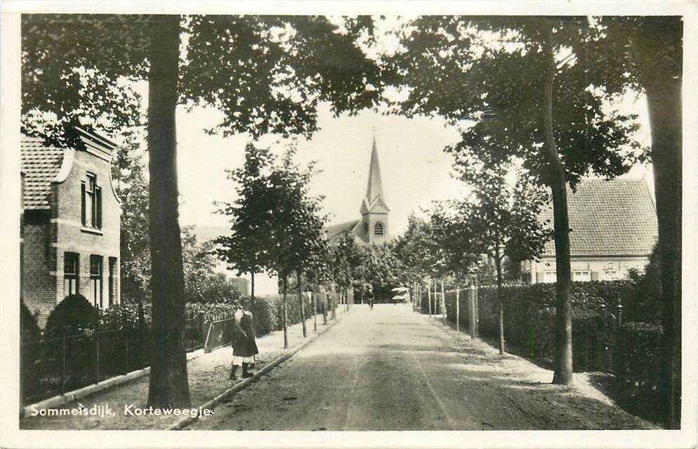 304-036-003 Sommelsdijk Korteweegje, Verzenden, Voor 1920, Zuid-Holland