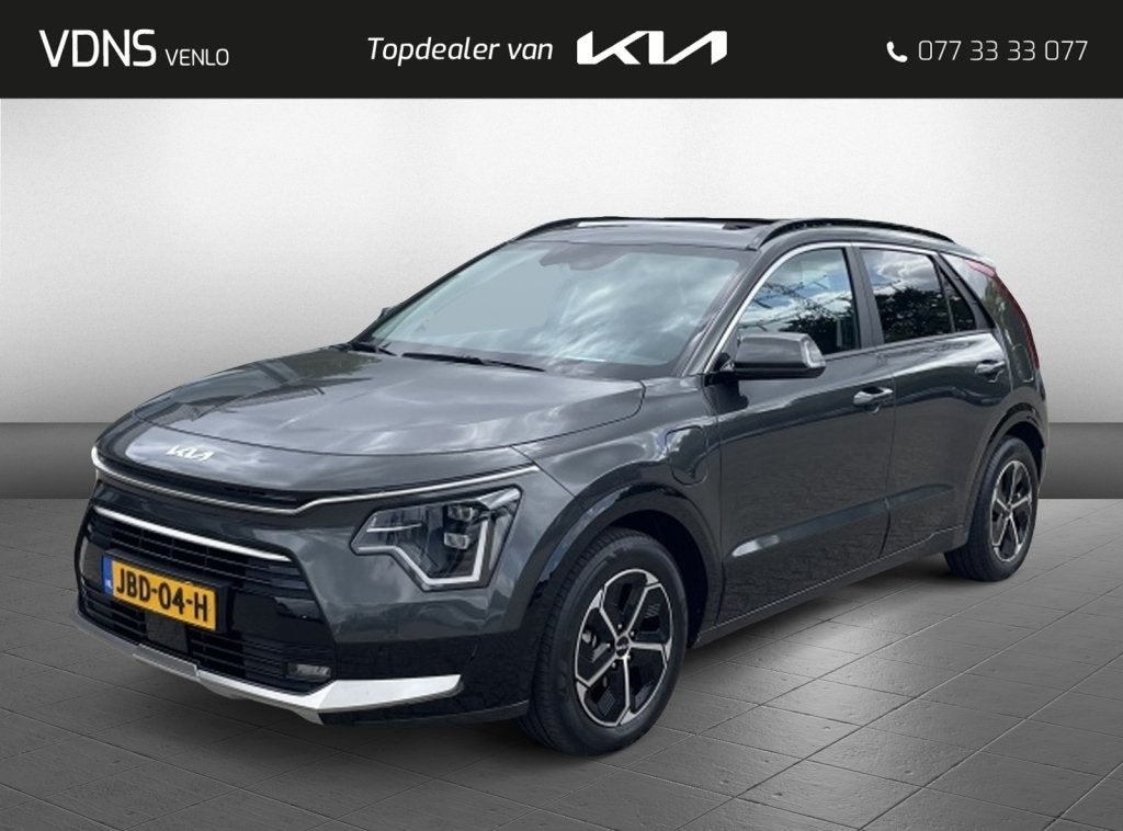 Kia Niro 1.6 GDi PHEV DynamicPlusLine Navigatie - Stoel / St, Auto's, Automaat, Automatische klimaatregeling, Gebruikt, Euro 6