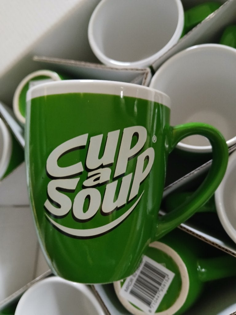 cup a soup beker, Verzenden, Overige typen, Zo goed als nieuw, Overige stijlen