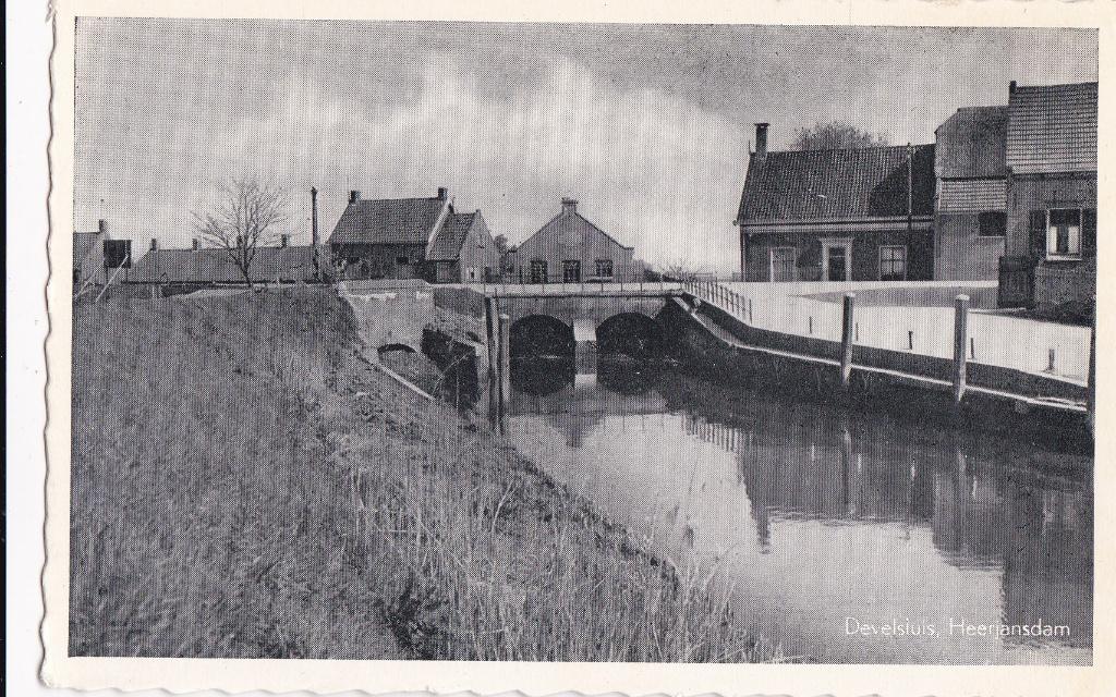 heerjansdam 2 x  sluis/panorama, Ophalen of Verzenden, Voor 1920, Zeeland
