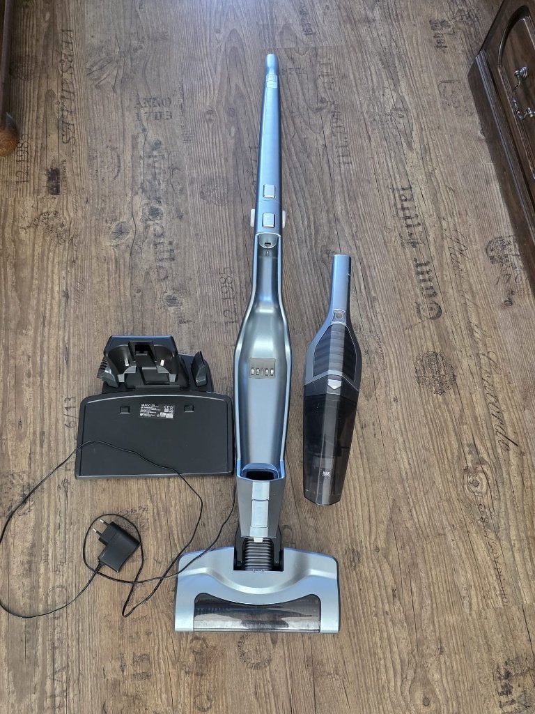 Steelstofzuiger 2 in 1, Witgoed en Apparatuur, Stofzuigers, Ophalen, Overige merken, Stille werking, Zo goed als nieuw