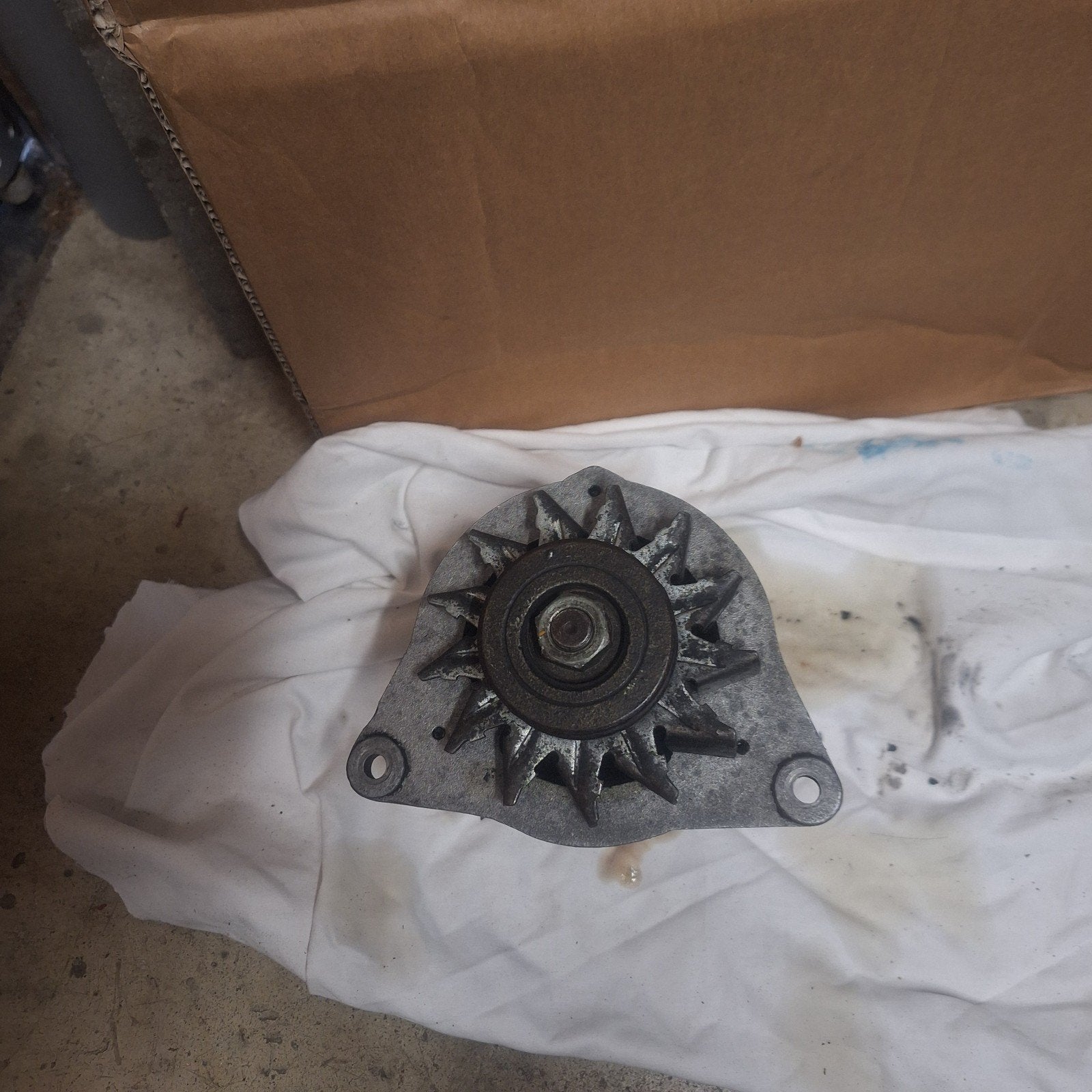 Lucas Dynamo/Alternator - Gebruikt, Watersport en Boten, Ophalen of Verzenden, Gebruikt, Motor en Techniek, Zeilboot of Motorboot